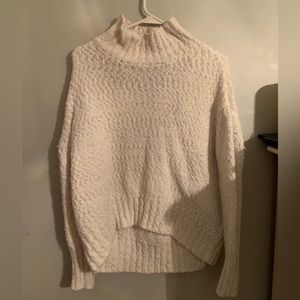 White Cynthia Rowley turtleneck sweater